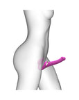 Strap-On-Me Rechargeable Remote-Controlled Multi Orgasm Bendable Strapless Strap-On Fuchsia XLarge