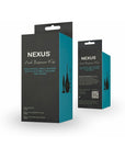 Nexus Anal Beginner Kit with Douche, Silicone Beads, Small Silicone Butt Plug Black