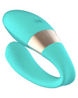 LELO TIANI HARMONY Rechargeable Dual Stimulation Couples Vibrator Aqua