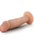 Dr. Skin Plus Realistic 6 in. Triple Density Posable Dildo Beige