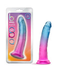 B Yours Beautiful Sky 7 in. Dildo Sunset