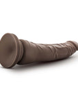Dr. Skin Plus Realistic 9 in. Triple Density Posable Dildo Brown