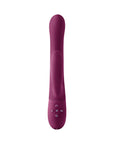 FemmeFunn Balai Rechargeable Silicone Swaying Motion Dual Stimulation Vibrator Dark Fuchsia