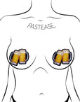 Pastease Clinking Beer Mug Nipple Pasties
