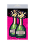 Pastease Champagne Bottle Sparkling Nipple Pasties Erupting Bubbly