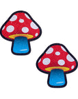 Pastease Mushroom: Colorful Shroom Nipple Pasties