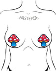 Pastease Mushroom: Colorful Shroom Nipple Pasties