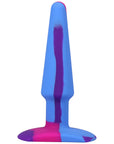 A-Play Groovy 5 in. Silicone Anal Plug Berry
