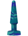A-Play Groovy 5 in. Silicone Anal Plug Ocean