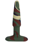 A-Play Groovy 4 in. Silicone Anal Plug Camouflage