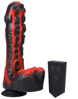 Fort Troff Tendril Thruster Mini Fuck Machine Rechargeable Remote-Controlled Silicone 8.5 in. Thrusting Dildo Red/Black