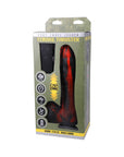 Fort Troff Tendril Thruster Mini Fuck Machine Rechargeable Remote-Controlled Silicone 8.5 in. Thrusting Dildo Red/Black