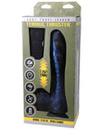 Fort Troff Tendril Thruster Mini Fuck Machine Rechargeable Remote-Controlled Silicone 8.5 in. Thrusting Dildo Blue/Black