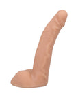 Signature Cocks Quinton James 8 in. Dual-Density Dildo with Vac-U-Lock Suction Cup Beige