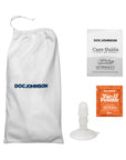 Signature Cocks Quinton James 8 in. Dual-Density Dildo with Vac-U-Lock Suction Cup Beige