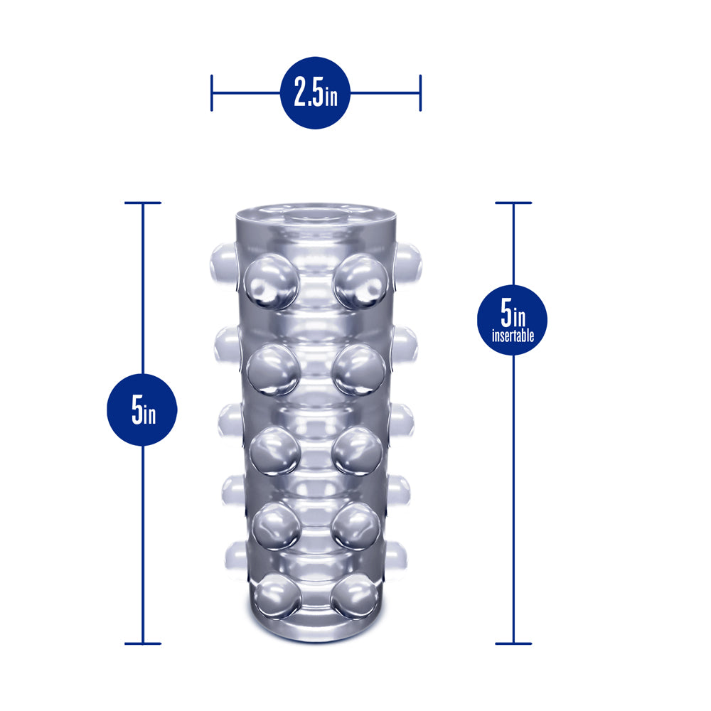 RIZE! Swich Glow in the Dark Self-Lubricating Stroker Clear