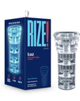 RIZE! Luz Glow in the Dark Self-Lubricating Stroker Clear