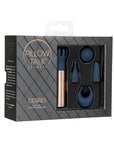 Pillow Talk Secrets Desires 6-Piece Silicone Mini Massager Set Navy