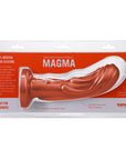 Tantus Magma 7 in. Fantasy Dildo Medium-Firm Copper