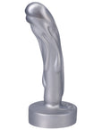 Tantus Mini Magma 5 in. Fantasy Dildo Firm Silver