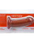 Tantus They/Them 5.5 in. Dildo Soft Copper