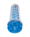 Dream-Lite Crystal Vagina Masturbator Blue