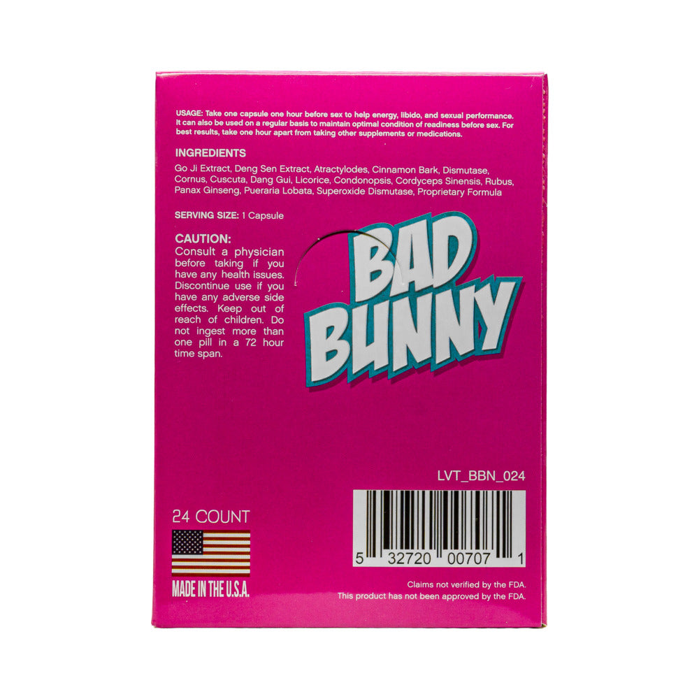 Bad Bunny Female Enhancer 24 Pills Per Display