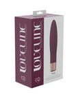LoveLine Fame 10 Speed Mini-Vibe Silicone Rechargeable Waterproof Burgundy