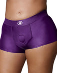 Ouch! Vibrating Strap-on Boxer Purple XL/XXL