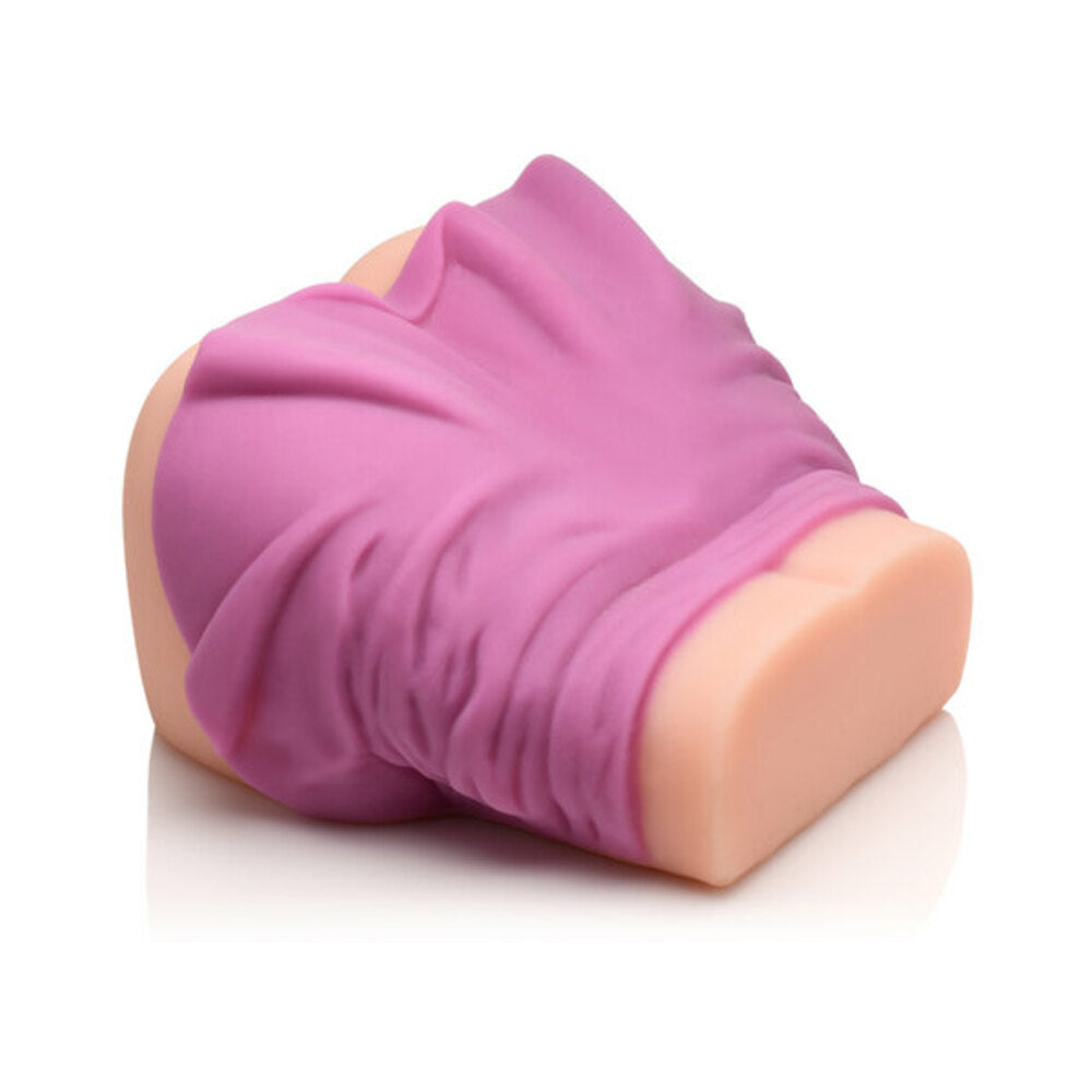 Mistress Ariana Mini Skirt Pussy &amp; Ass Masturbator Light