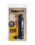 Boneyard Meaty Silicone Cock Extender Black
