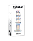 Playboy Jewels Beads Glass Dildo