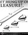 Master Series Anal Hook Trainer Anal Hook with 3 Plugs