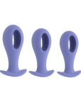 Evolved Hole Punch Plug Set Rechargeable Purple