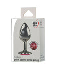 Adam & Eve Pink Gem Anal Plug Medium