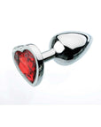 Adam & Eve Red Hearts Gem Anal Plug Small