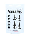 Adam & Eve 4-Piece Anal Plug Kit (Bag)