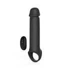 Adam & Eve Adam's XL Vibrating Extension Silicone with Remote Control