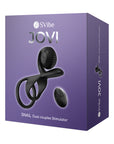 SVibe Snail Jovi Couples Ring Black