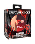 Creature Cocks Hell Hound Silicone Girth Enhancer with Ball Strap M