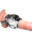 Creature Cocks Night Prowler Silicone Girth Enhancer with Ball Strap L