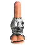 Creature Cocks Night Prowler Silicone Girth Enhancer with Ball Strap L