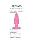Selopa Petite Plug Silicone Pink