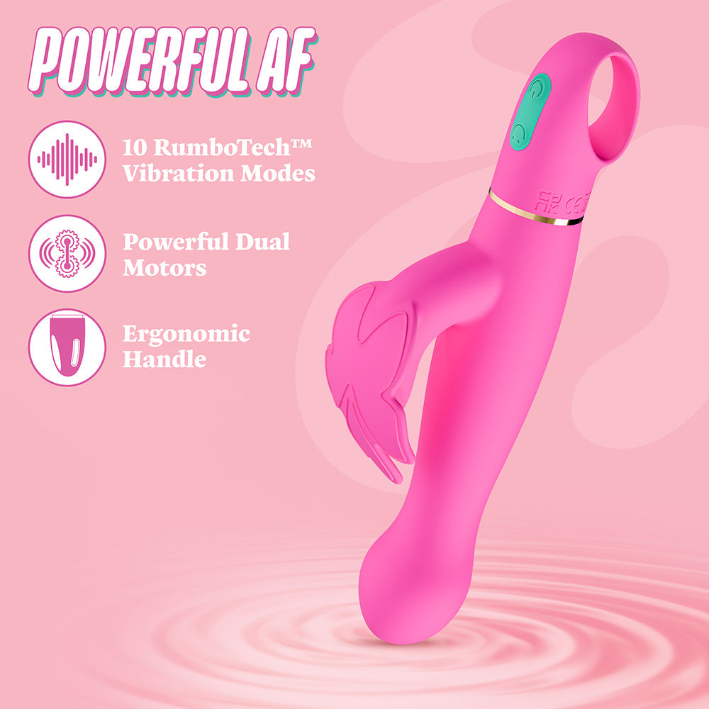 Aria Naughty AF 2.0 Rechargeable Vibe Plum