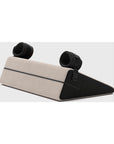 Liberator Black Label Wedge 24 in. Sex Position Pillow with Cuffs Décor Velvet Cream