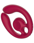 SVibe Snail GIZI Duo Couples Stimulator Burgundy