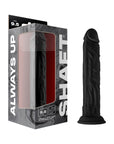 Shaft Model J 9.5 in. Liquid Silicone Dong Black