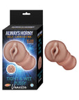 Always Horny Self-Lubricating Masturbator Vanessa Dark