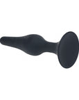 LEVELZ Slim Silicone Anal Plug Medium Black