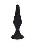 LEVELZ Slim Silicone Anal Plug XLarge Black
